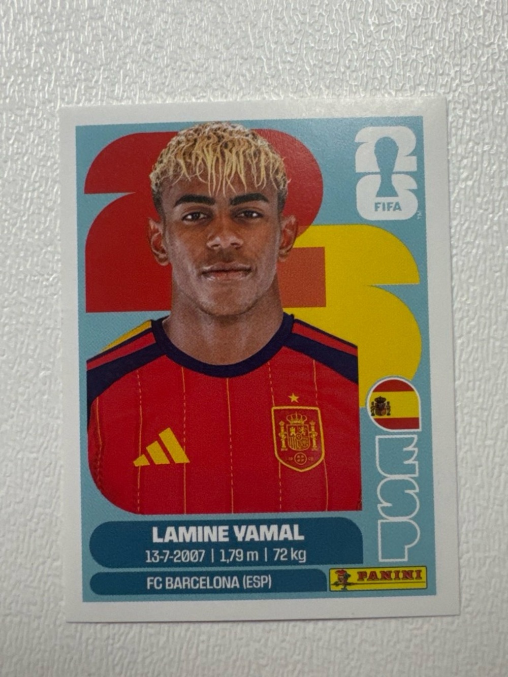 Lamine Yamal FIFA panini Sticker